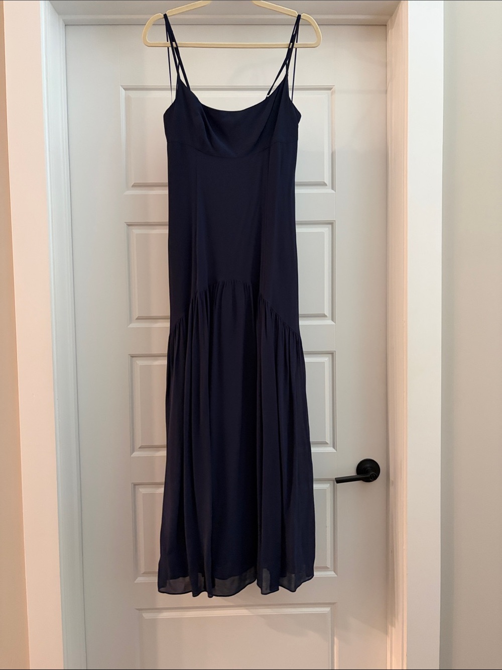 Reformation Catana Dress Blue - Size 8